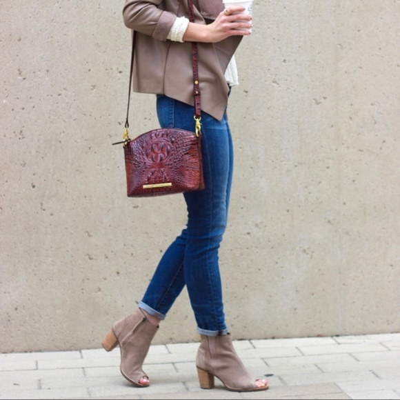 Toms Stucco Suede Perforated Majorca Bootie - Picture 7 of 8